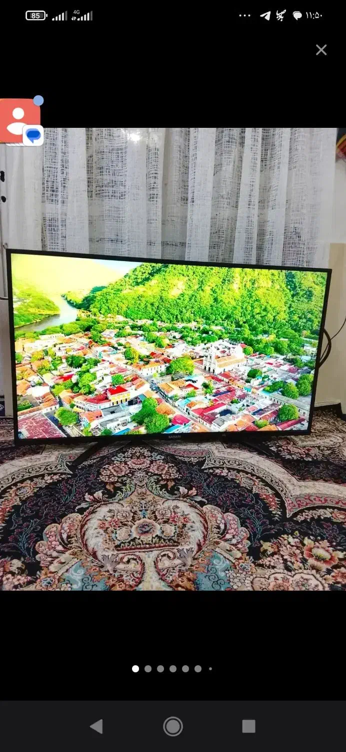 تلویزیون ال ای 55 اکسویژن هوشمند|تلویزیون و پروژکتور|شیروان (خراسان), |دیوار