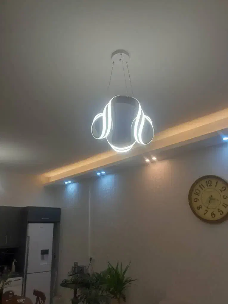 3عدد لوستر ریموت دار فقط 13|لوستر و چراغ آویز|کاشان, باغ ماجد|دیوار