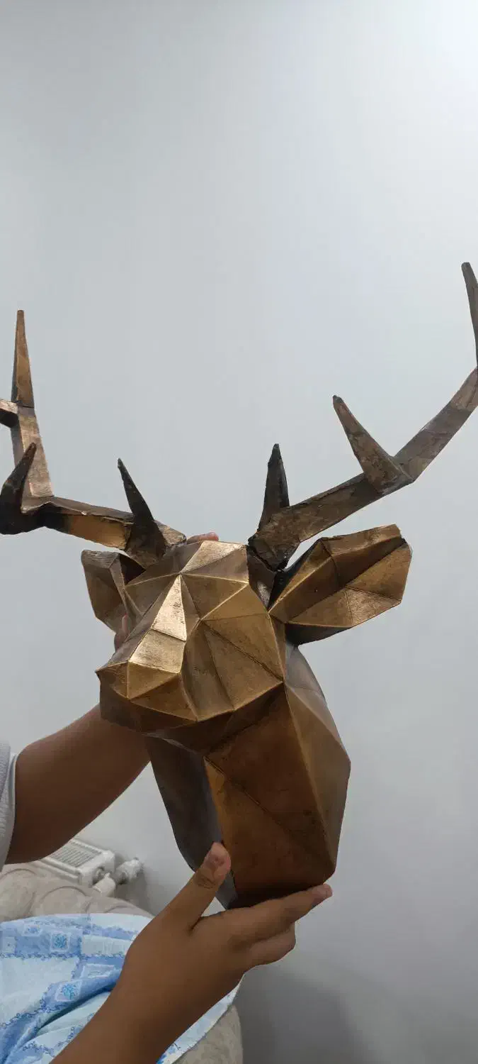 دیوارکوب گوزن|مجسمه، تندیس، ماکت|تهران, چیتگر شمالی|دیوار