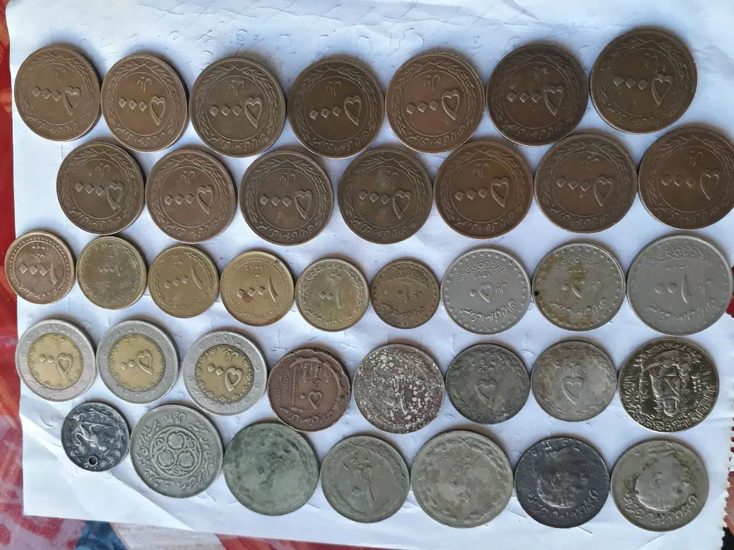 سکه قدیمی|کلکسیون سکه، تمبر، اسکناس|دیلمان, |دیوار