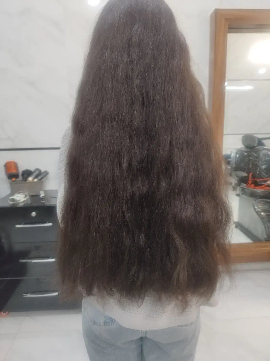 خریدار موی طبیعی بدونه رنگ و حنا و کراتین|خدمات آرایشگری و زیبایی|برخوار, |دیوار