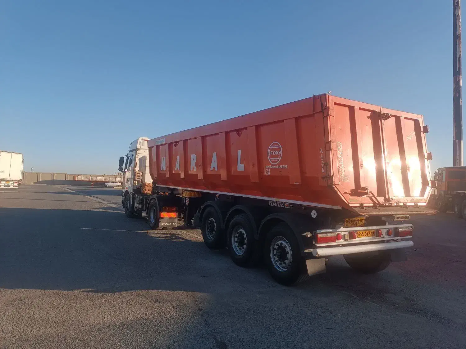 تریلی کمپرس حمزه3محور1402|خودرو سنگین|تهران, پردیسان|دیوار