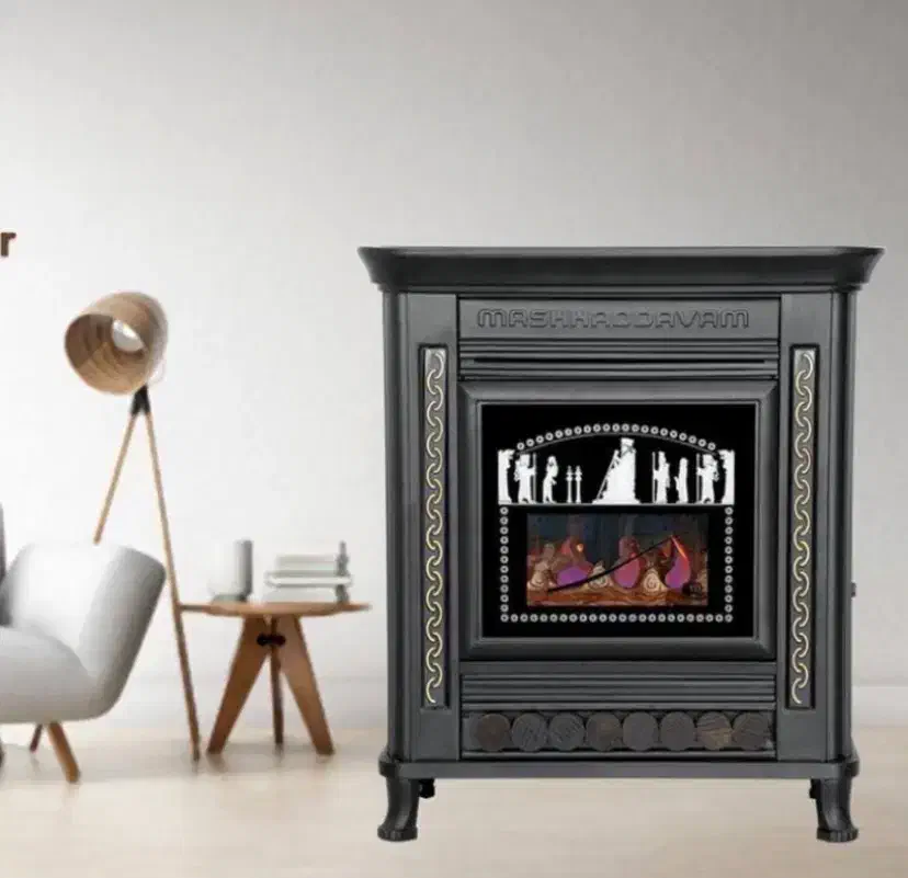 پخش بخاری مشهد دوام شومینه پایه دار|بخاری، هیتر، شومینه|مشهد, هنرور|دیوار