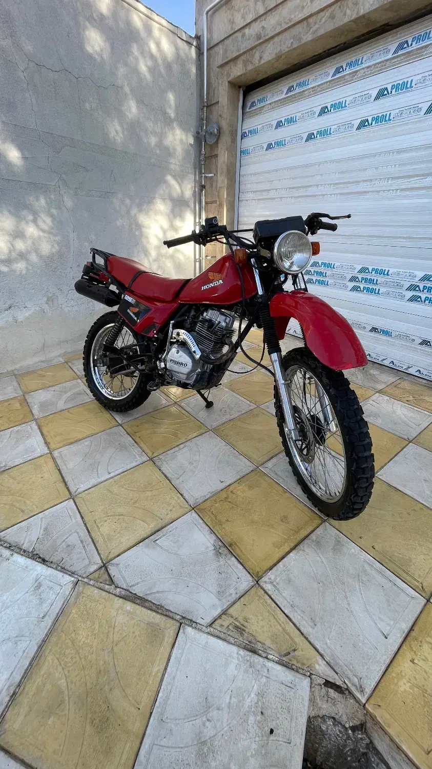هوندا ایکس ال XL 150cc مدارک کامل پلاک ملی مدل ۹۰|موتورسیکلت|مشهد, ترمینال|دیوار