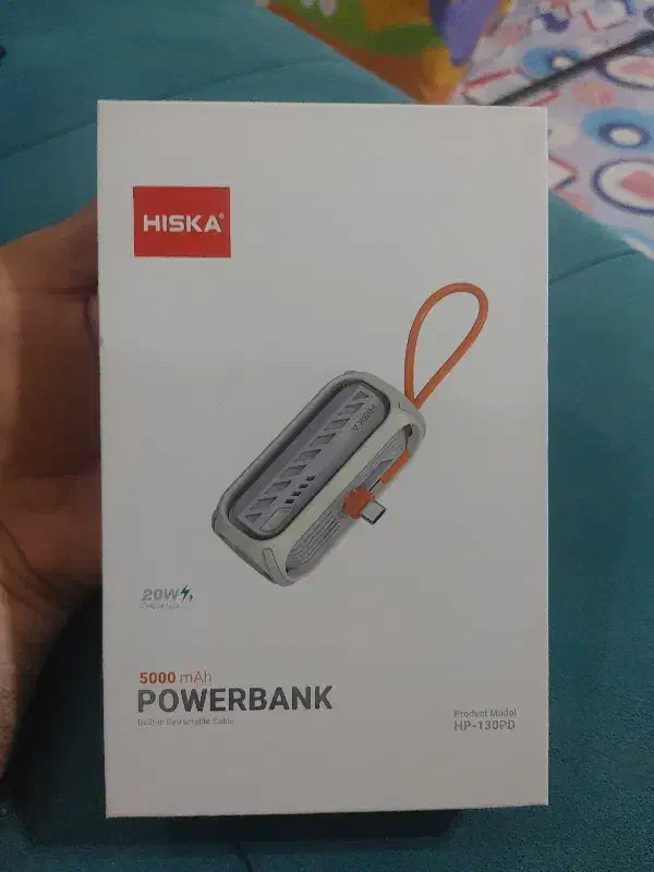 پاور بانک 5000 فست هیسکا|لوازم جانبی موبایل و تبلت|ساری, |دیوار