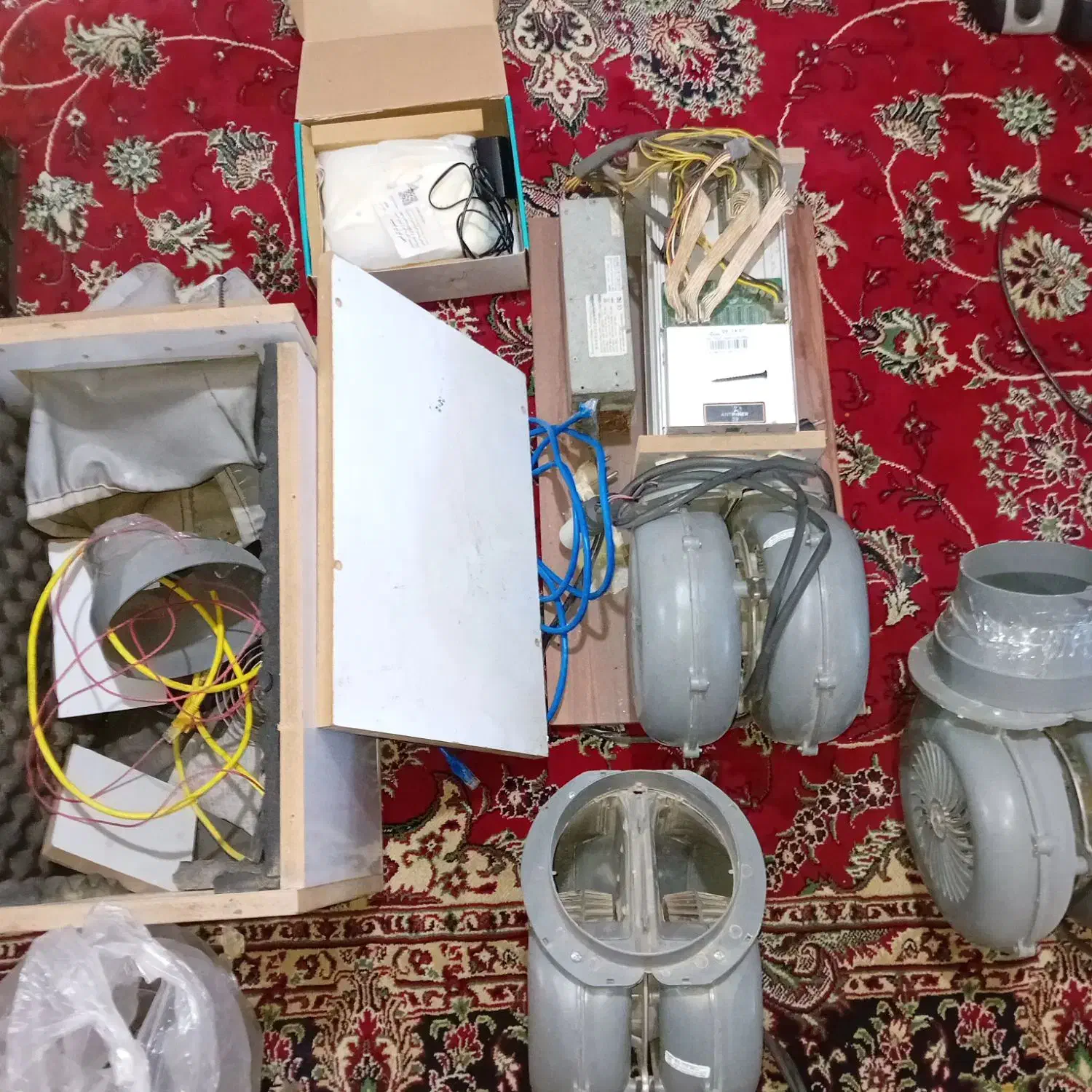 فن حلزونی ماینر باکس وای فای|قطعات و لوازم جانبی رایانه|بندر ماهشهر, |دیوار