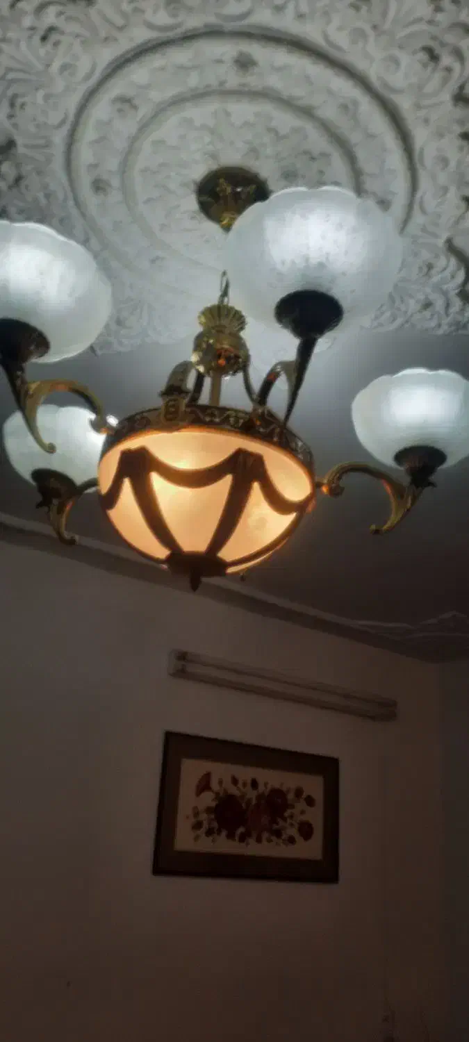 لوستر ۵ شاخه|لوستر و چراغ آویز|تهران, مسعودیه|دیوار