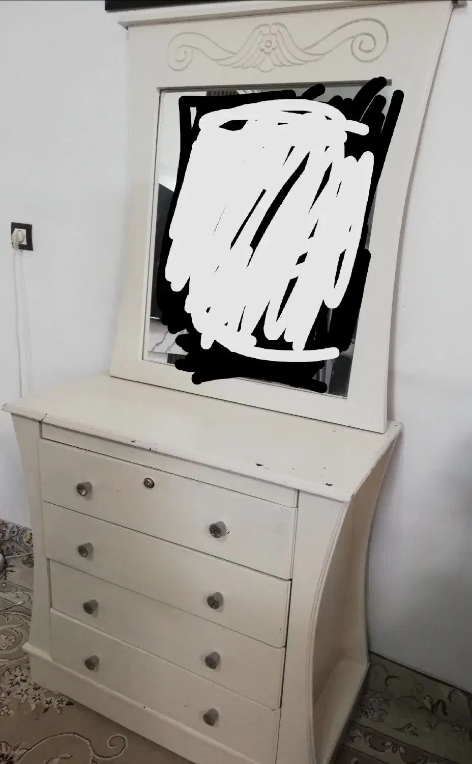 میز ارایشی|جاکفشی، کمد، دراور|زرند, |دیوار