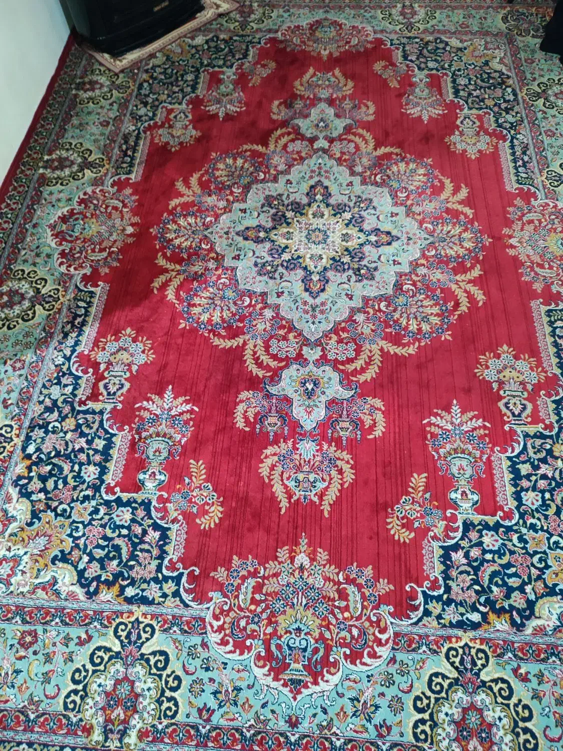 فرش کار کرده|فرش|کرمانشاه, |دیوار