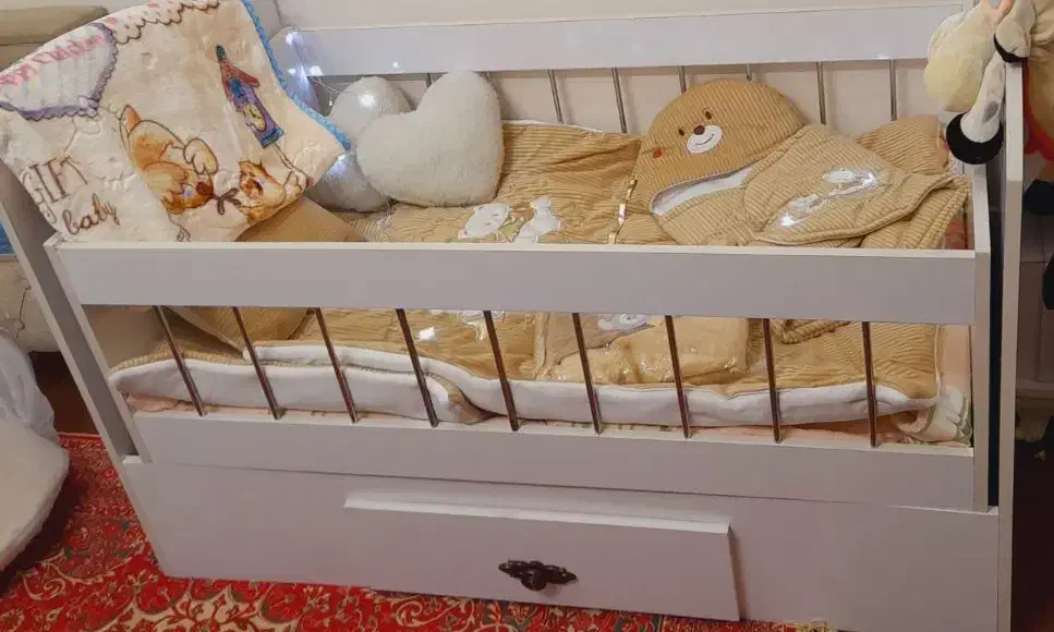 سرویس چوب کودک|تخت و سرویس خواب|قوچان, |دیوار