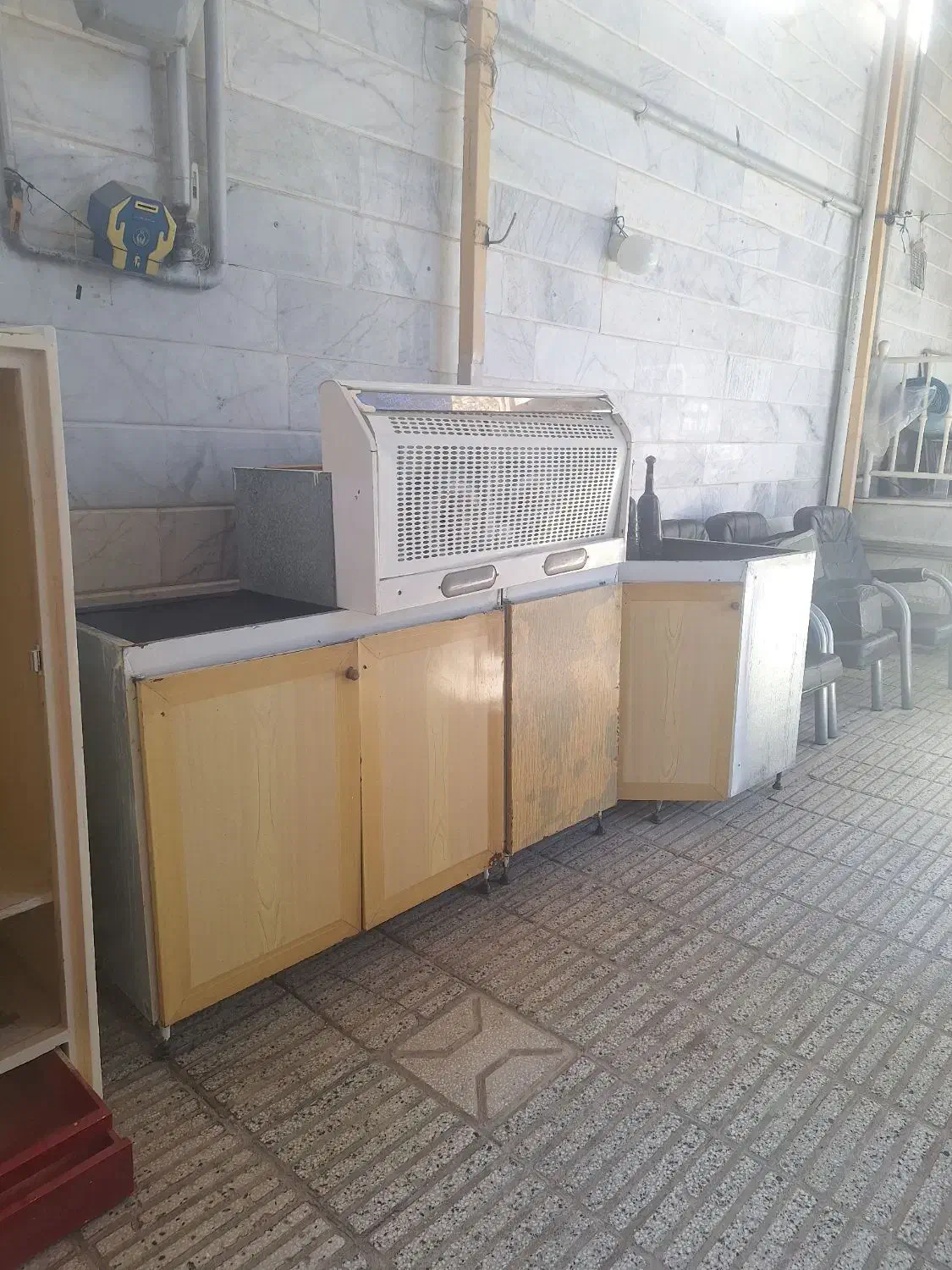 سه تیکه کابینت با هود|مصالح و تجهیزات ساختمان|سبزوار, فرهنگیان|دیوار