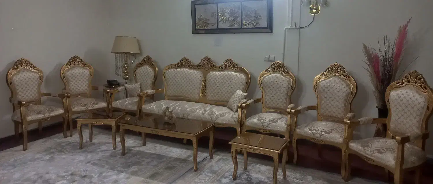 مبل استیل سلطنتی|مبلمان خانگی و میز عسلی|پاکدشت, پاکدشت (مامازند)|دیوار