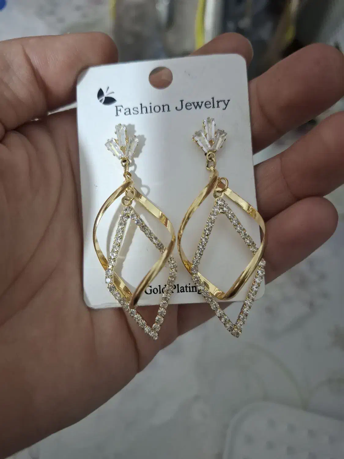 گوشواره مارپیچی الماسی|بدلیجات|نیشابور, امام|دیوار