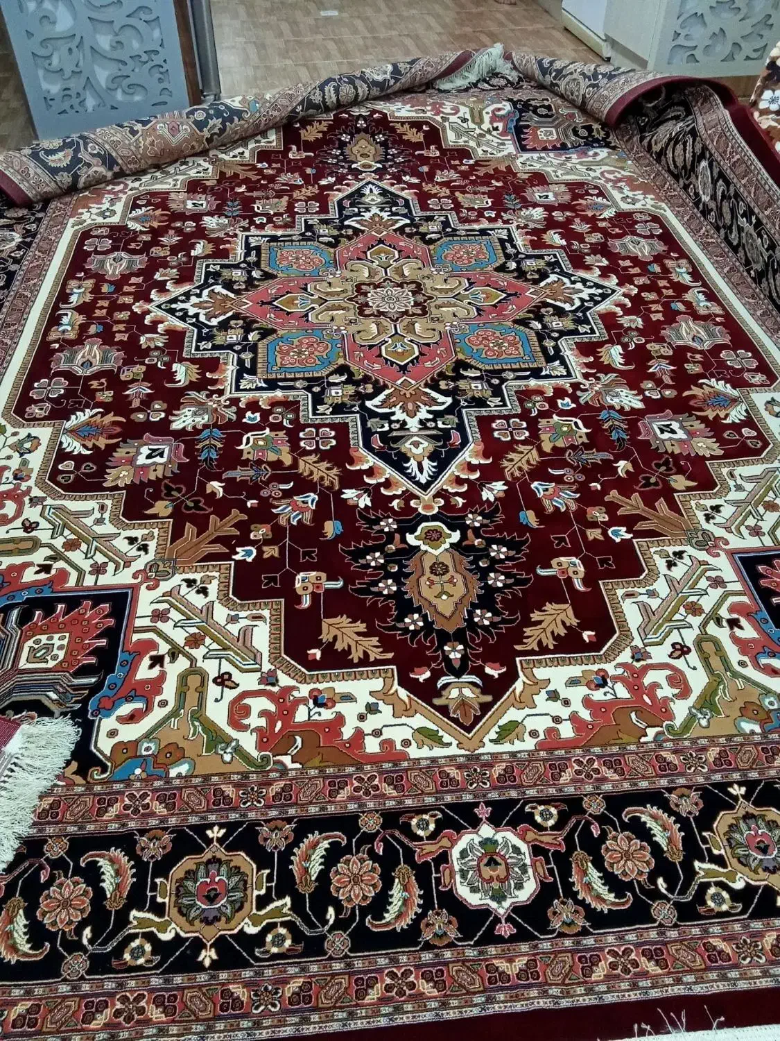 فرش ۱۲ متری نو|فرش|مراغه, |دیوار