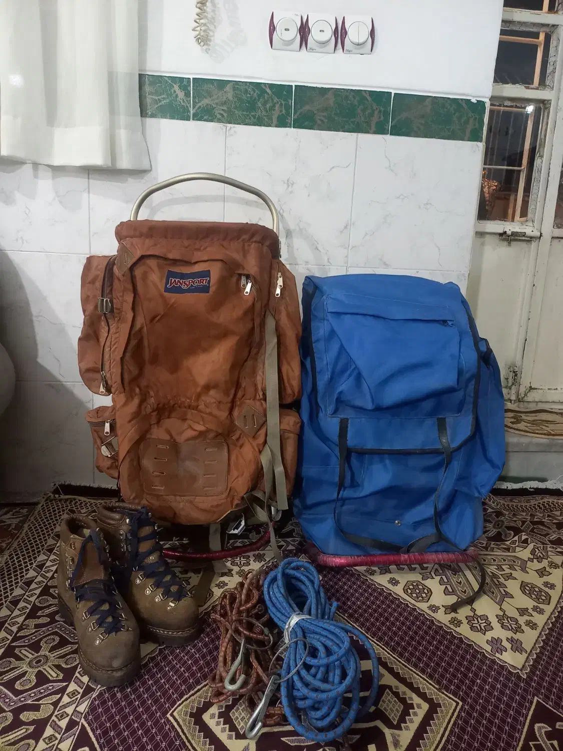 کوله پشتی کوه نوردی|کیف، کفش، کمربند|سنندج, |دیوار