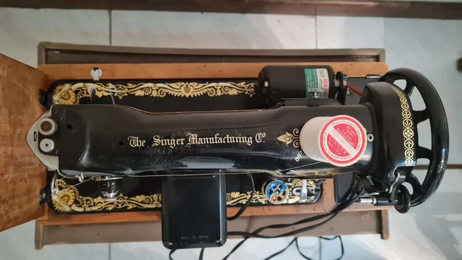 چرخه خیاطی سینگر برقی|چرخ خیاطی و ریسندگی|تهران, زعفرانیه|دیوار