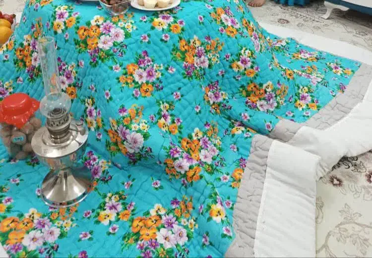 لحاف کرسی|رختخواب، بالش، پتو|یزد, |دیوار