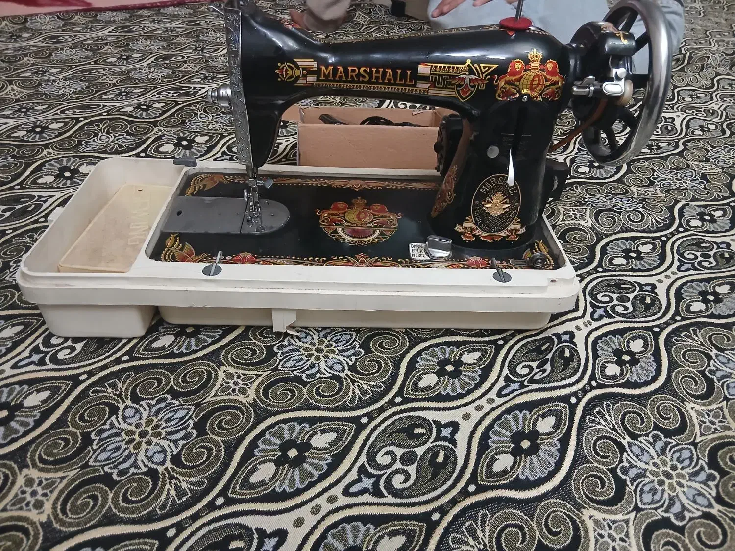 چرخ خیاطی برقی مارشال دوشیر نشان|چرخ خیاطی و ریسندگی|اسلامشهر, شهرک محمدیه|دیوار