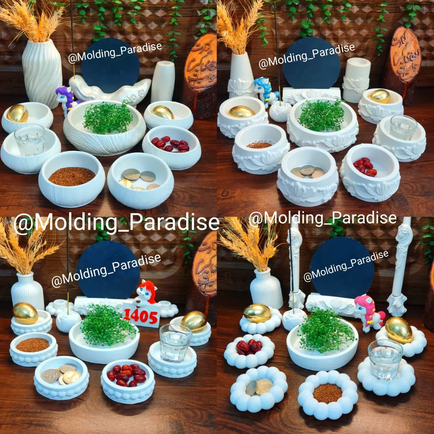 هفت‌سین 13 تیکه|صنایع دستی و سایر لوازم تزئینی|فسا, |دیوار