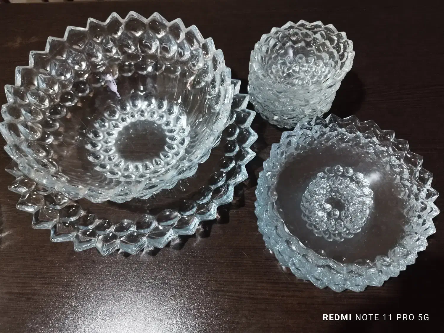 ظروف کریستال ایرانی و خارجی|ظروف سرو و پذیرایی|شیراز, درکی|دیوار