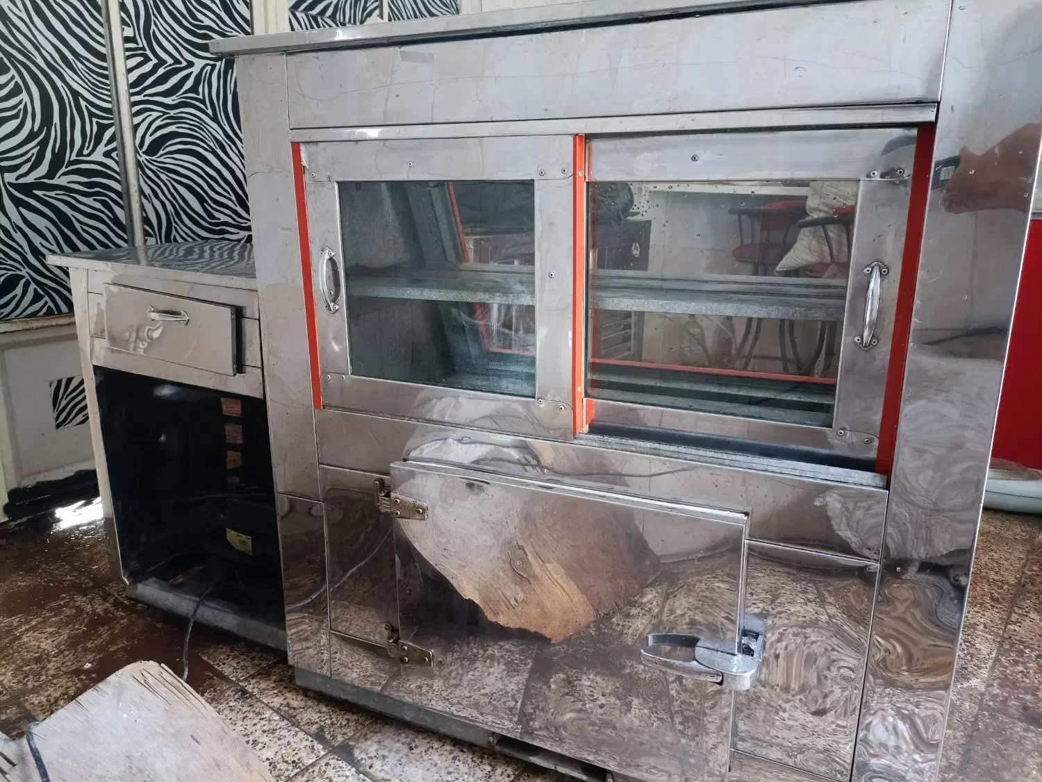 یخچال و فریزر ویترینی مغازه ای|یخچال و فریزر|امیدیه, |دیوار