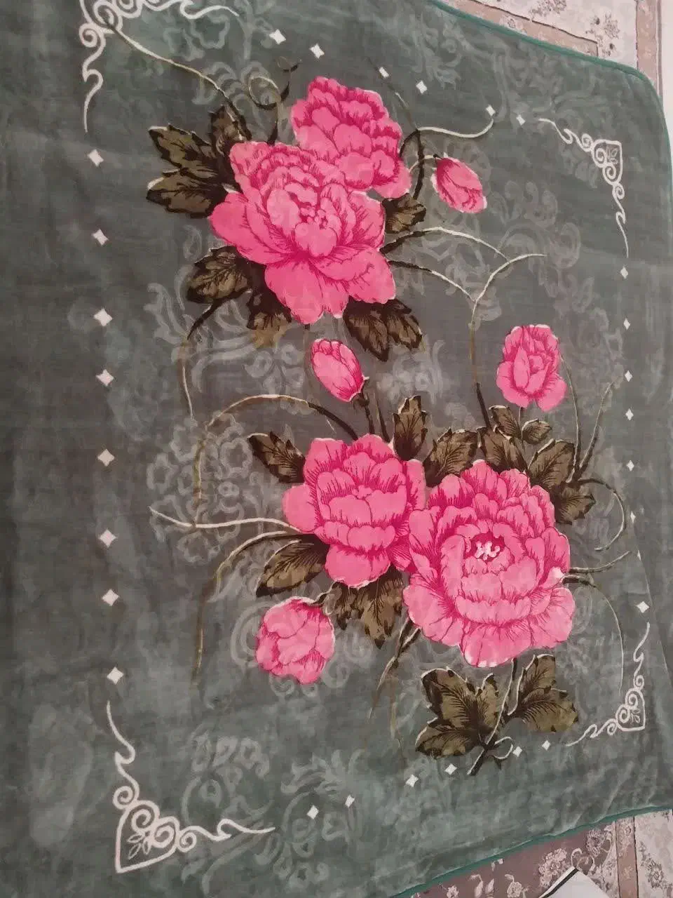 تشک پتو گلباف پتو چهارخونه مسافرتی|رختخواب، بالش، پتو|خرم‌آباد, |دیوار