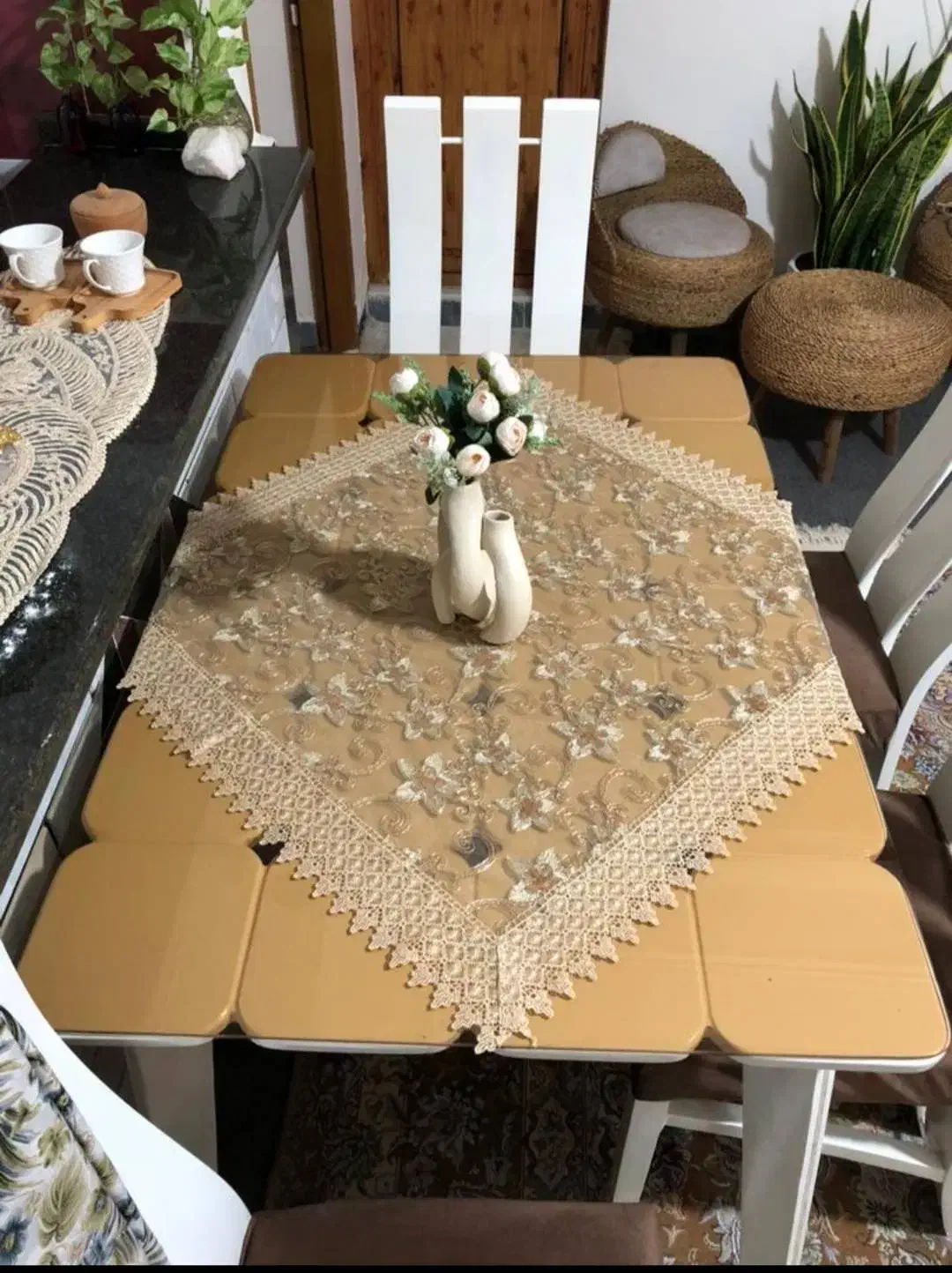 میز نهارخوری با صندلی|میز و صندلی غذاخوری|ساری, |دیوار