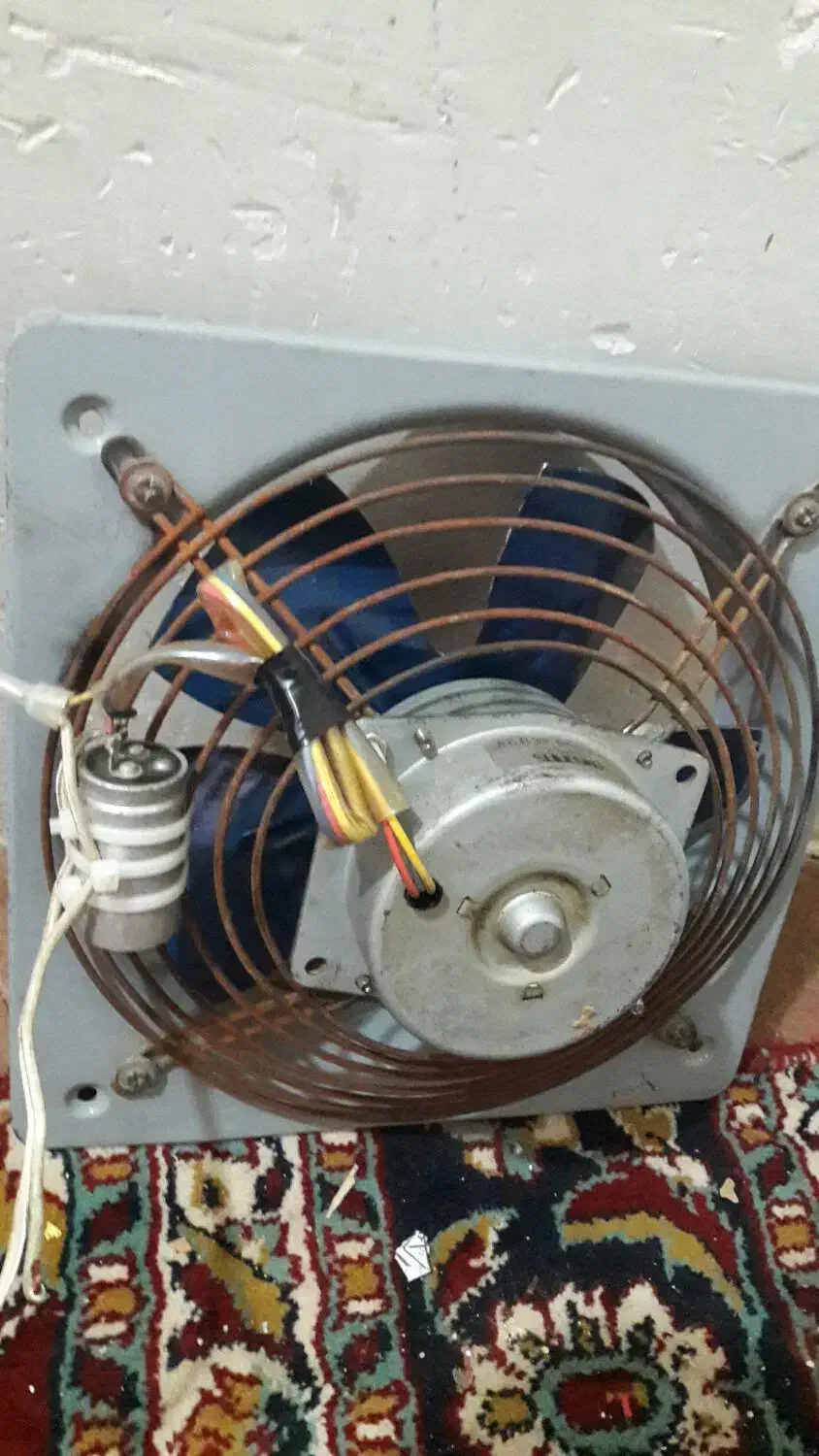 هواکش ژاپنی دهانه ۲۰ سانت دائمکار فن|پنکه و تصفیه‌کنندهٔ هوا|مشهد, کوشش|دیوار