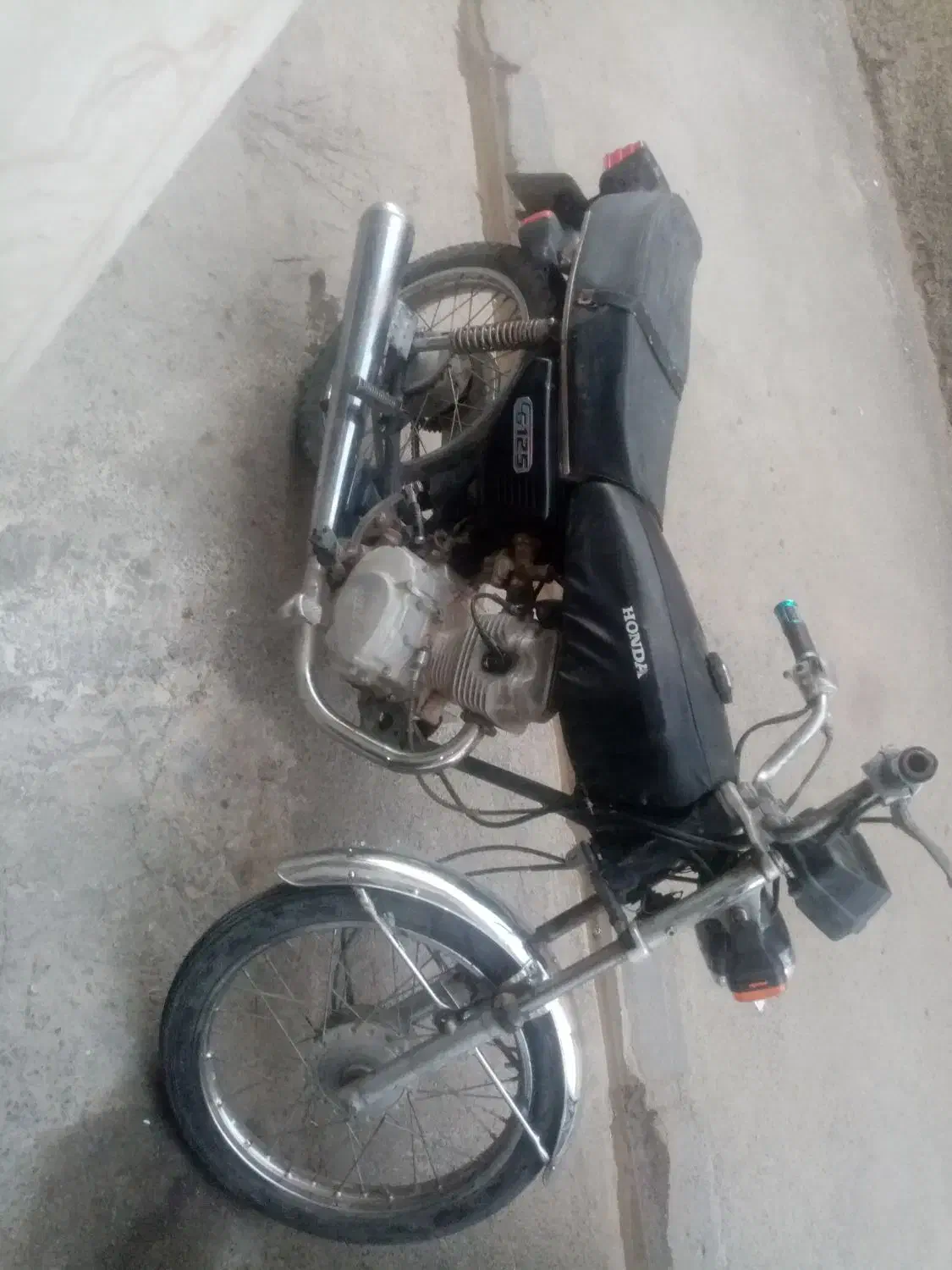 موتور 125پلاک ملی تیزکار|موتورسیکلت|خمین, |دیوار