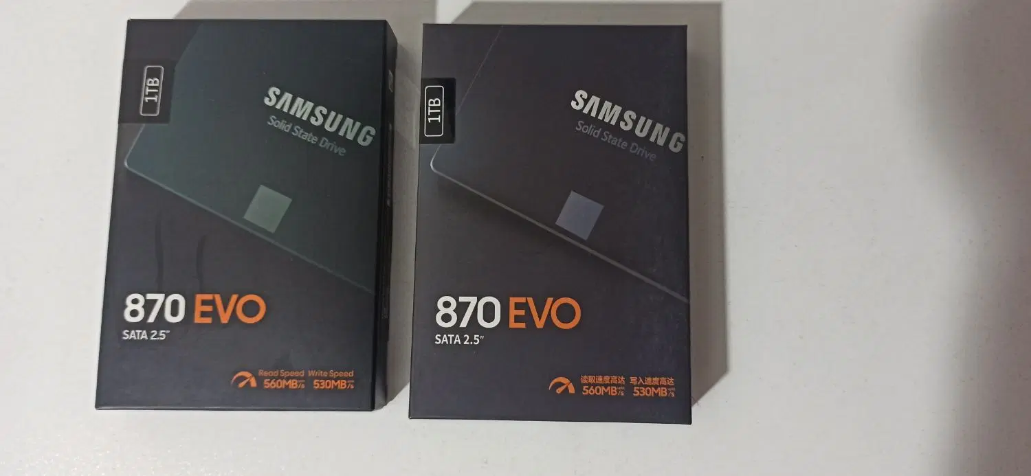 SSD Samsung Evo 870 1T|قطعات و لوازم جانبی رایانه|اصفهان, شهرک کاوه|دیوار