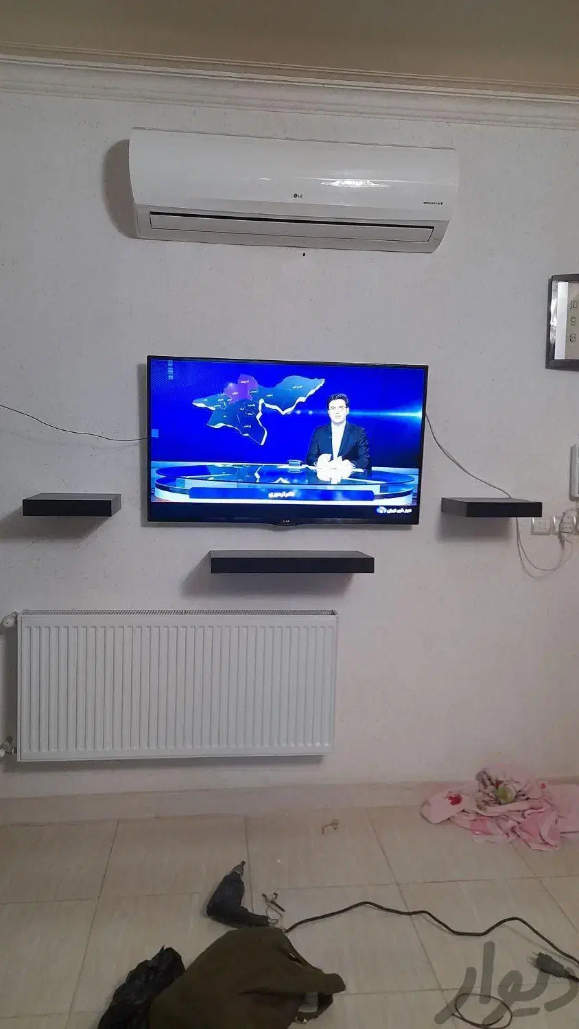 .نصاب آنتن و.نصب تاوزیون به دیوار .|خدمات پیشه و مهارت|فومن, |دیوار