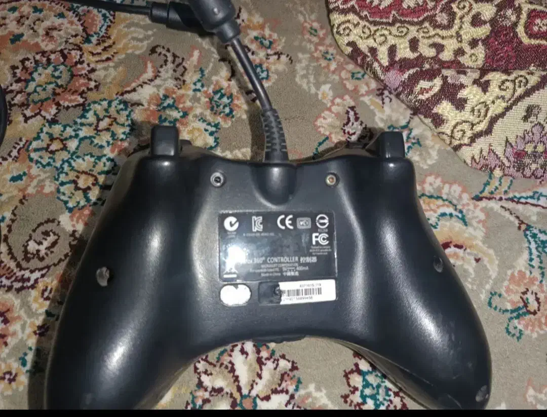 دسته ایکس باکس سیم دار تمیز و سالم|کنسول، بازی ویدئویی و آنلاین|قدس, شهر‌قدس|دیوار