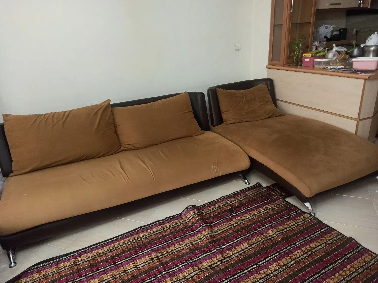 فروش/ست مبل راحتی/ولیعصر/پارچه مخمل|مبلمان خانگی و میز عسلی|اصفهان, کوی ولی عصر|دیوار