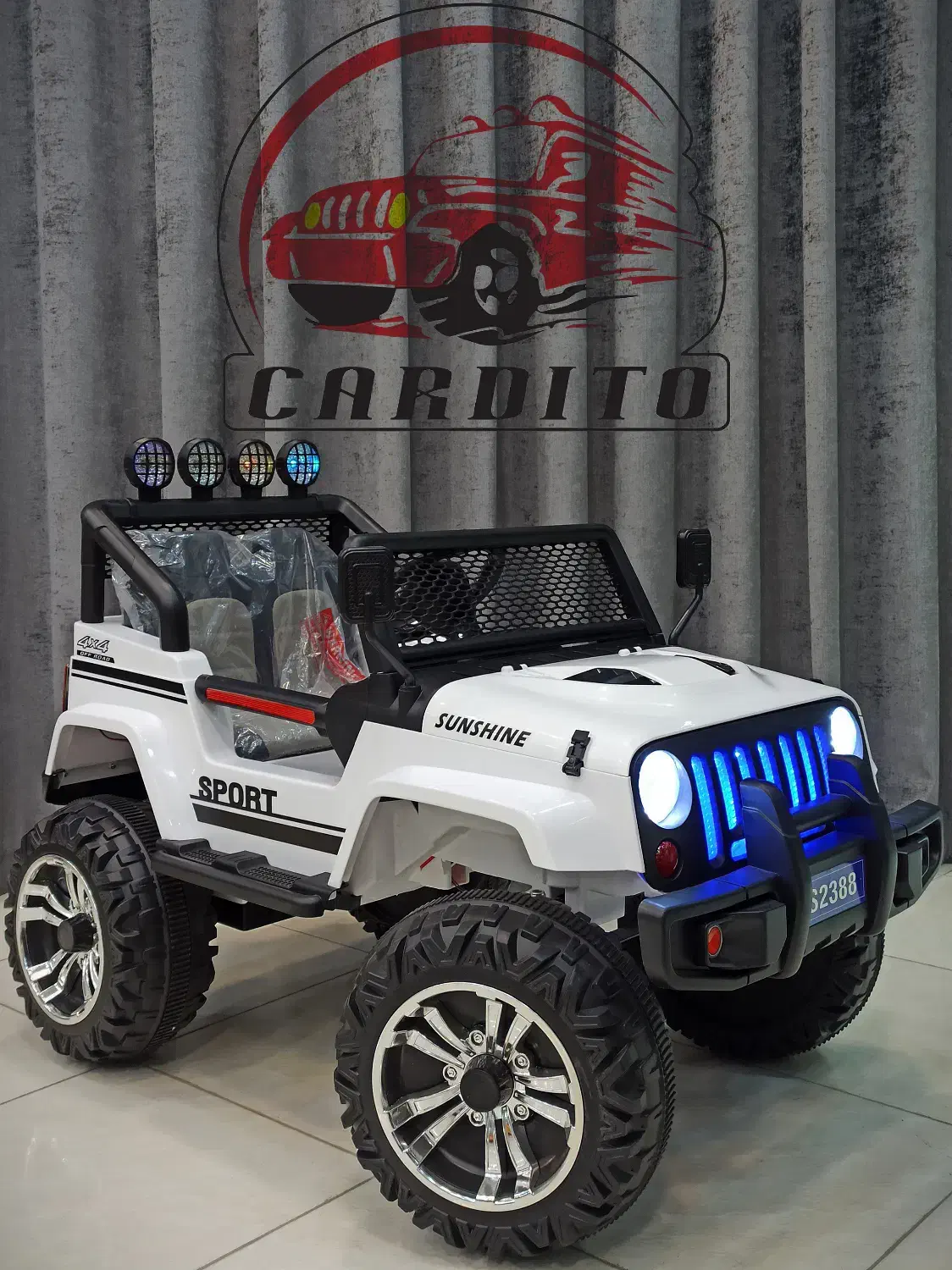 ماشین شارژی جیپ آفرود (اقساط)|اسباببازی بچه|ایلام, |دیوار