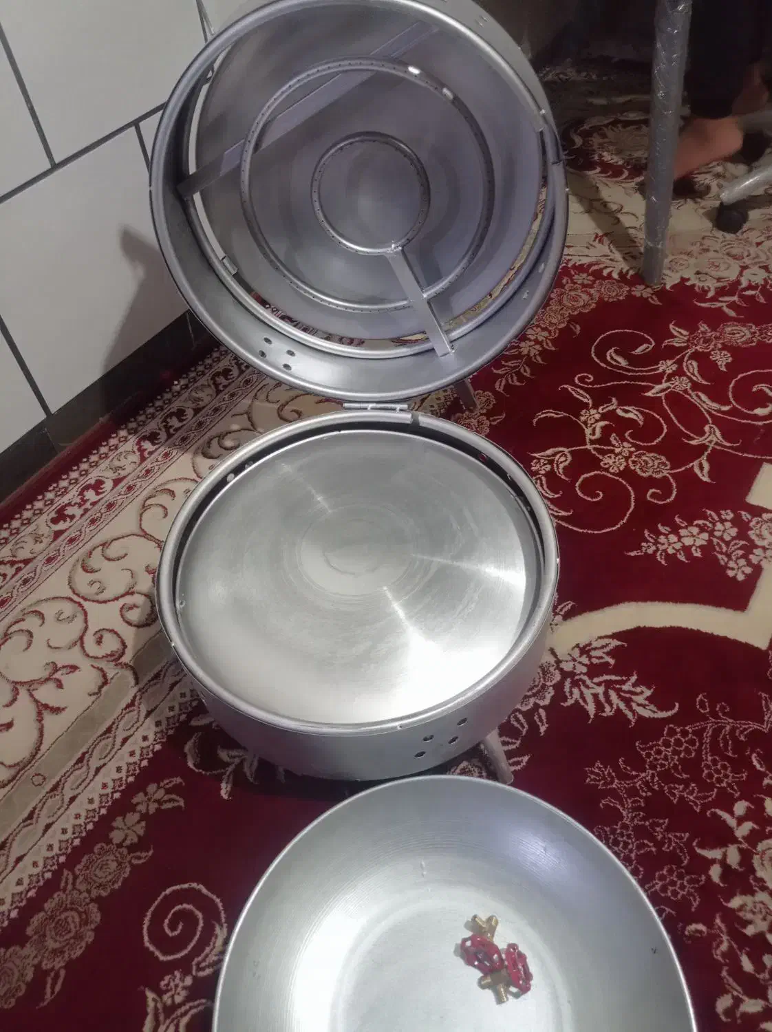 تنورصدفی تنورگازی خمیرکن|اجاق گاز و لوازم برقی پخت‌وپز|فرخ‌شهر, |دیوار