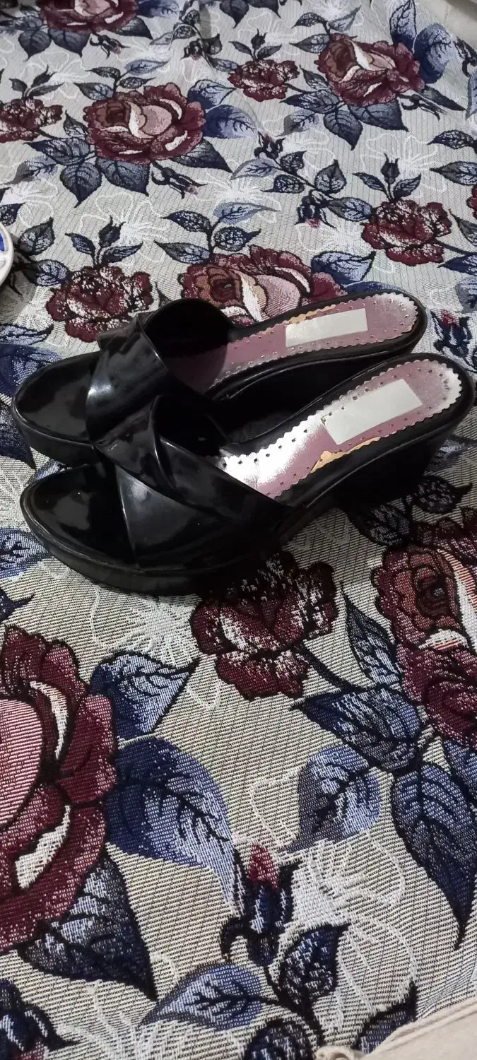 فروش دمپایی مجلسی طرح ورنی|کیف، کفش، کمربند|محمدیه-قزوین, |دیوار