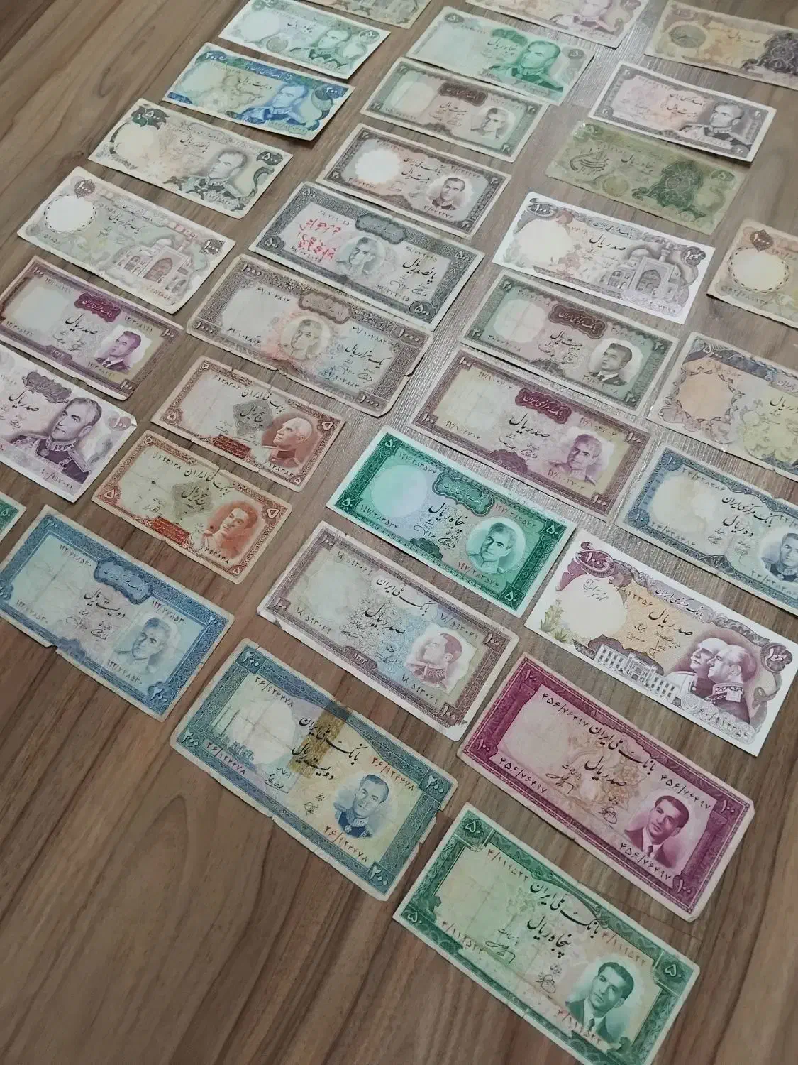 کلکسیون پول شاه بسیار کمیاب|کلکسیون سکه، تمبر، اسکناس|ارومیه, |دیوار