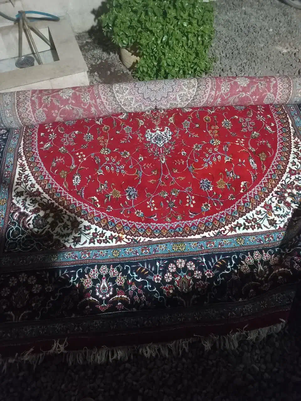 فرش بوم گلی|فرش|آران و بیدگل, |دیوار