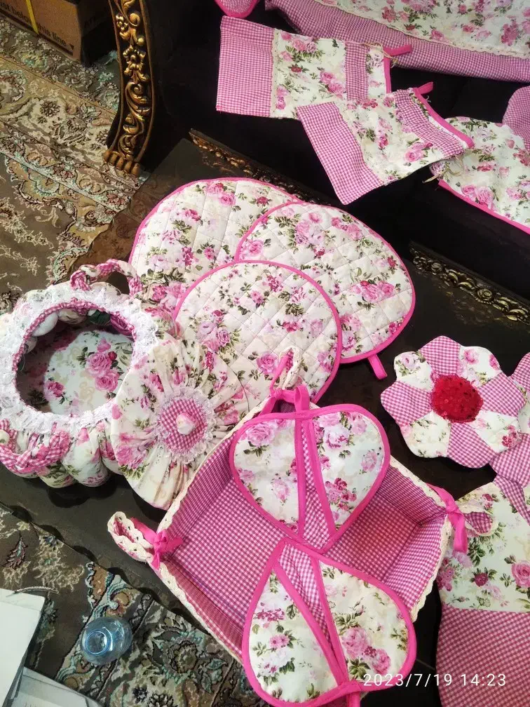 سرویس آشپزخانه|سفره، حوله، دستمال آشپزخانه|یاسوج, |دیوار