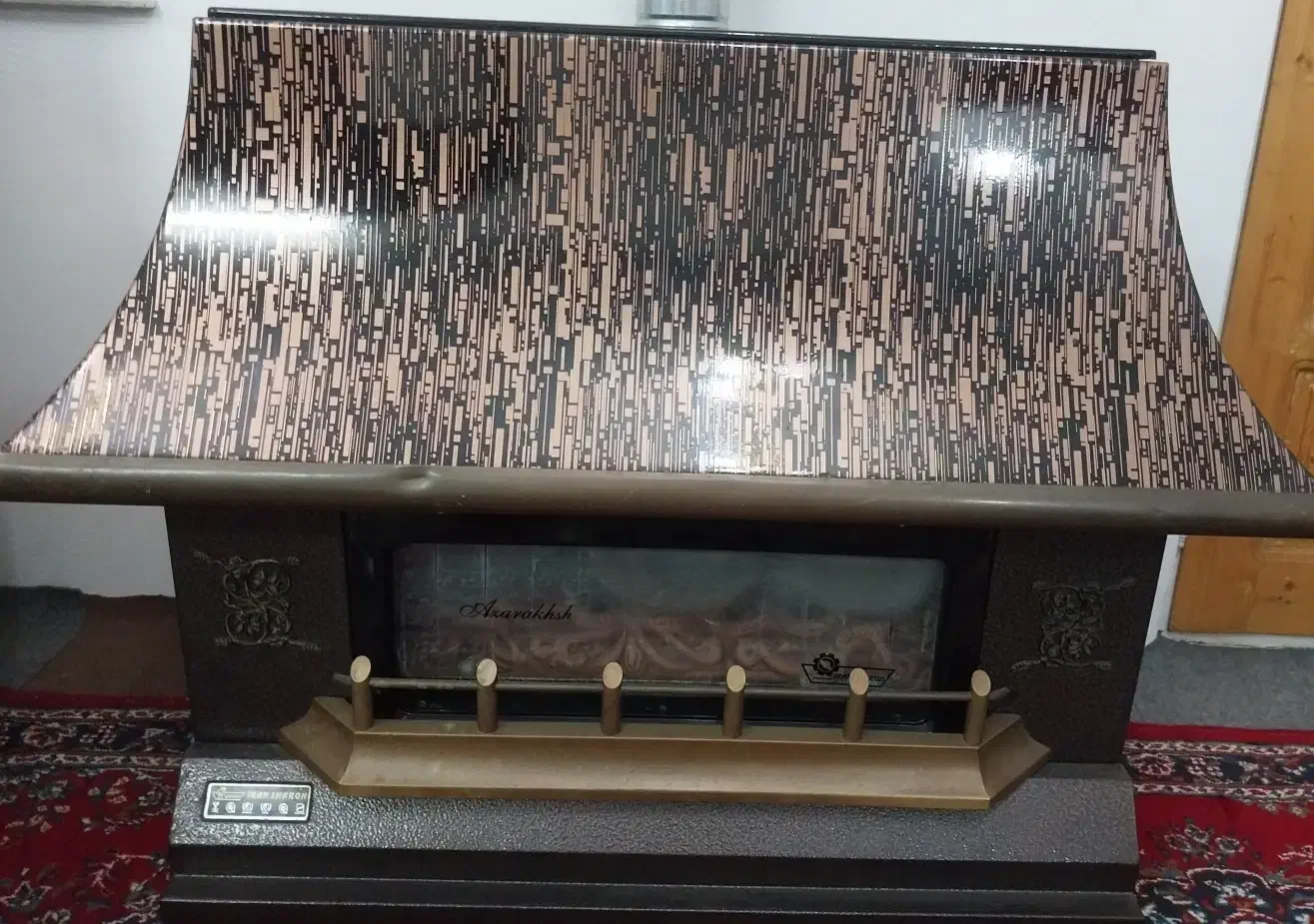 بخاری گازسوزمدل۱۸۰طرح شومینه|بخاری، هیتر، شومینه|چالوس, |دیوار