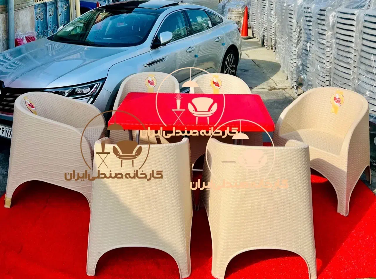 صندلی پلاستیکی  باغی کافه طرح یوسف|میز و صندلی غذاخوری|تهران, میدان ولیعصر|دیوار