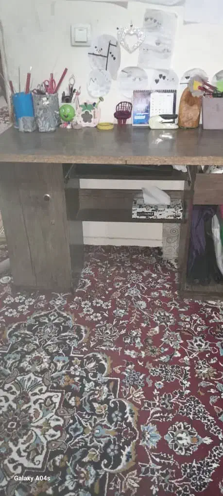 ست کتابخانه و میز کامپیوتر|کتابخانه، شلف، قفسه‌های دیواری|اهواز, فرهنگ شهر|دیوار