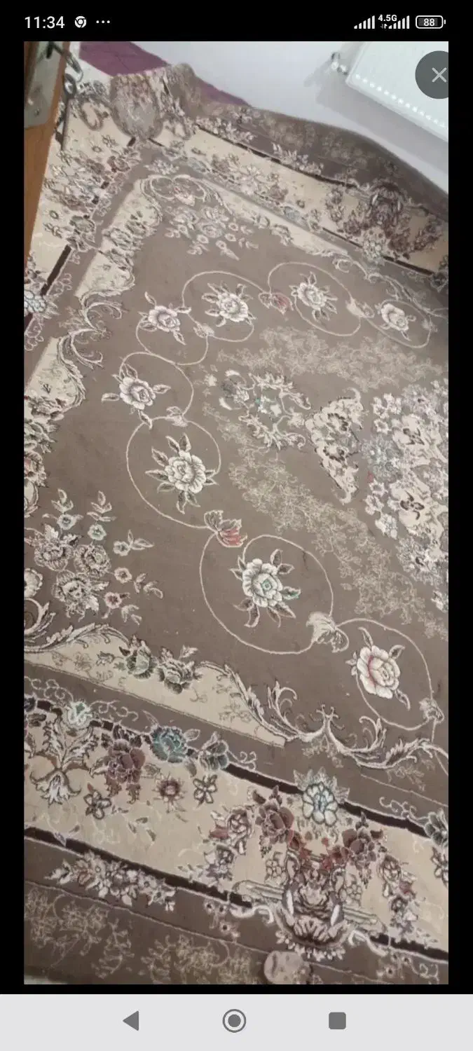 فرش قالی سلیمان یک جفت و دو جفت پشتی|فرش|کبودرآهنگ, |دیوار