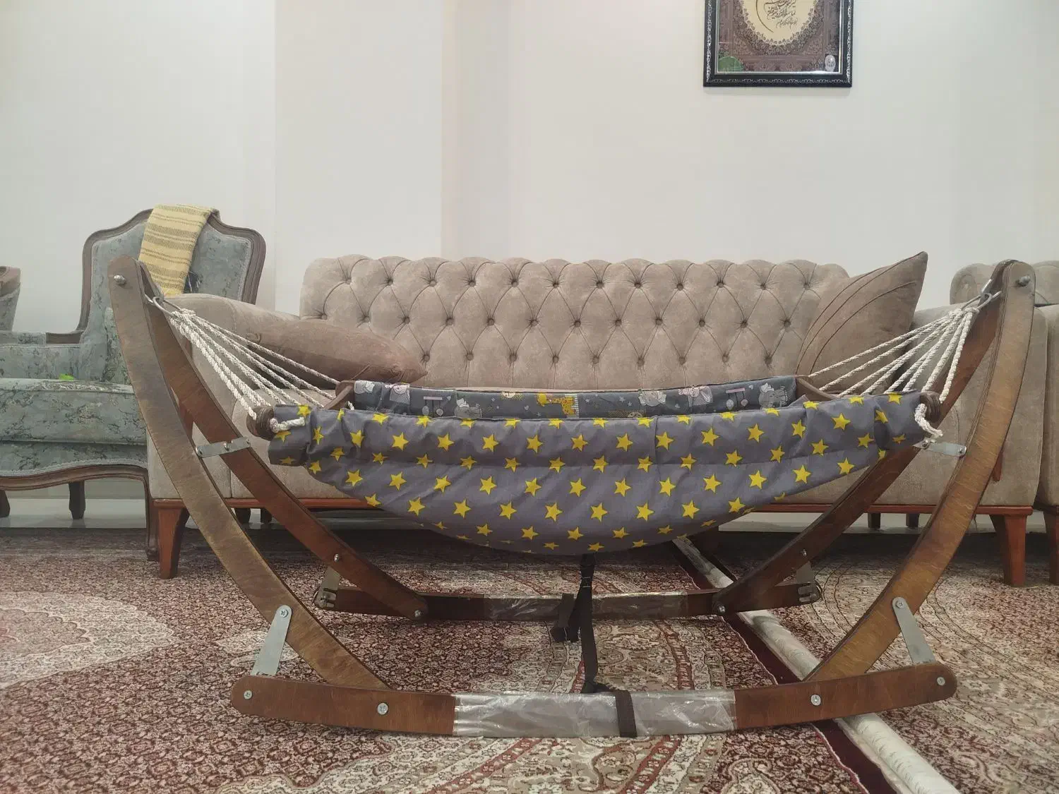 گهواره تاشو کودک|تخت و صندلی بچه|سنندج, |دیوار