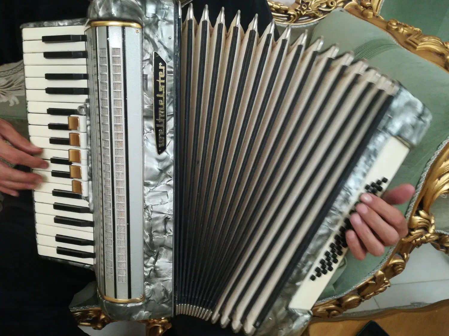 آکاردئون 48 باس 3 بالانگا|پیانو، کیبورد، آکاردئون|تبریز, |دیوار