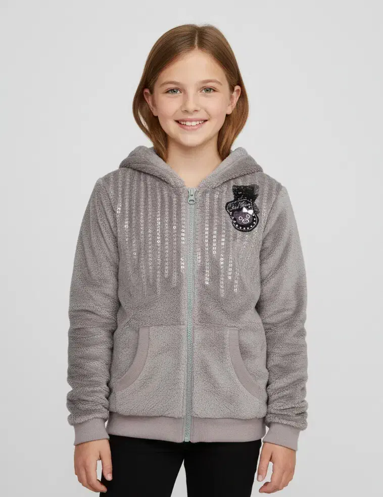 سویشرت دخترانه مخمل نو|کفش و لباس بچه|تربت جام, یحیی آباد|دیوار