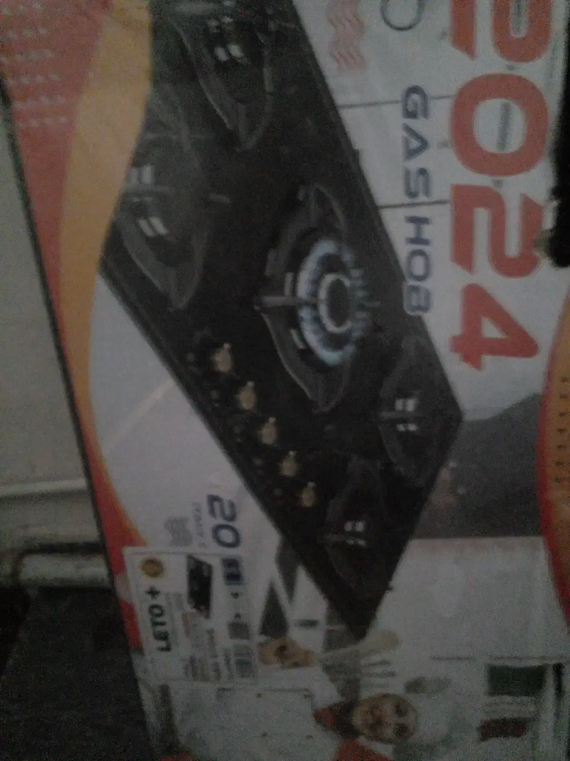 گاز ۵ شعله شیشه ای کتبینت|اجاق گاز و لوازم برقی پختوپز|پردیس, فاز ۱|دیوار