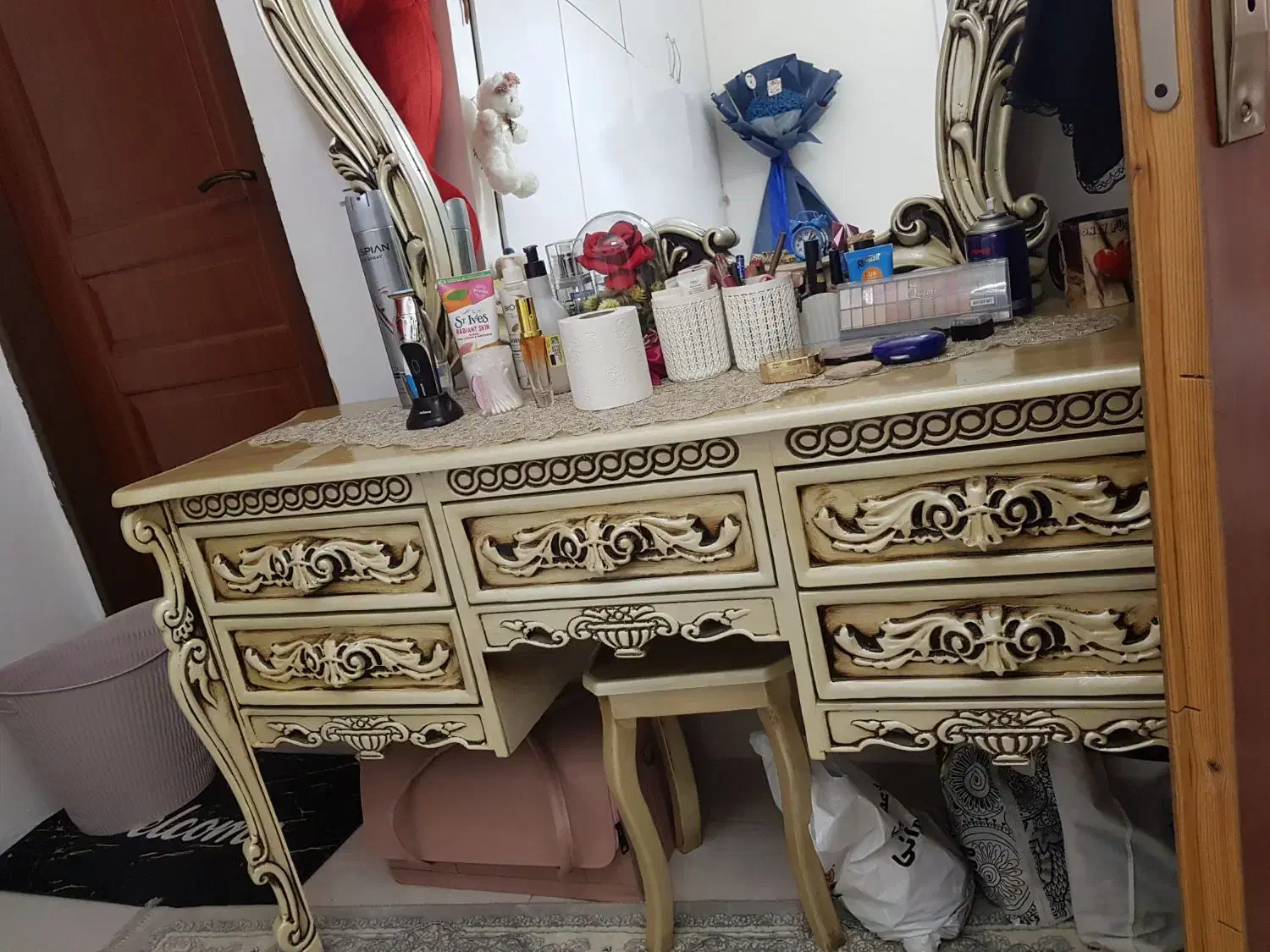 تخت دونفره|تخت و سرویس خواب|گلستان (تهران), |دیوار