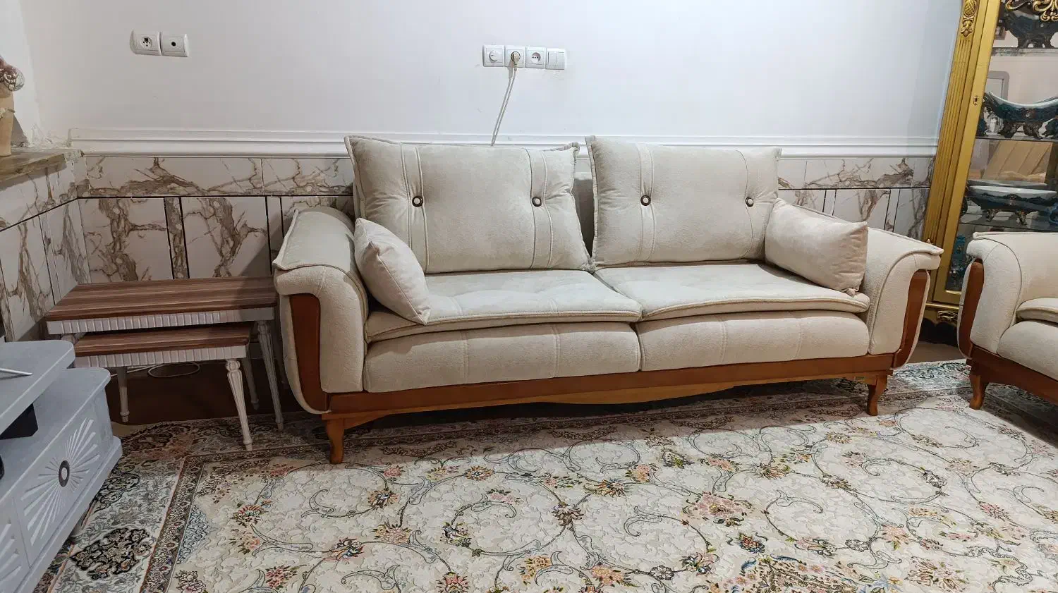 مبل تخت شو شرکتی اصل هشت نفره|مبلمان خانگی و میز عسلی|بندر ماهشهر, |دیوار