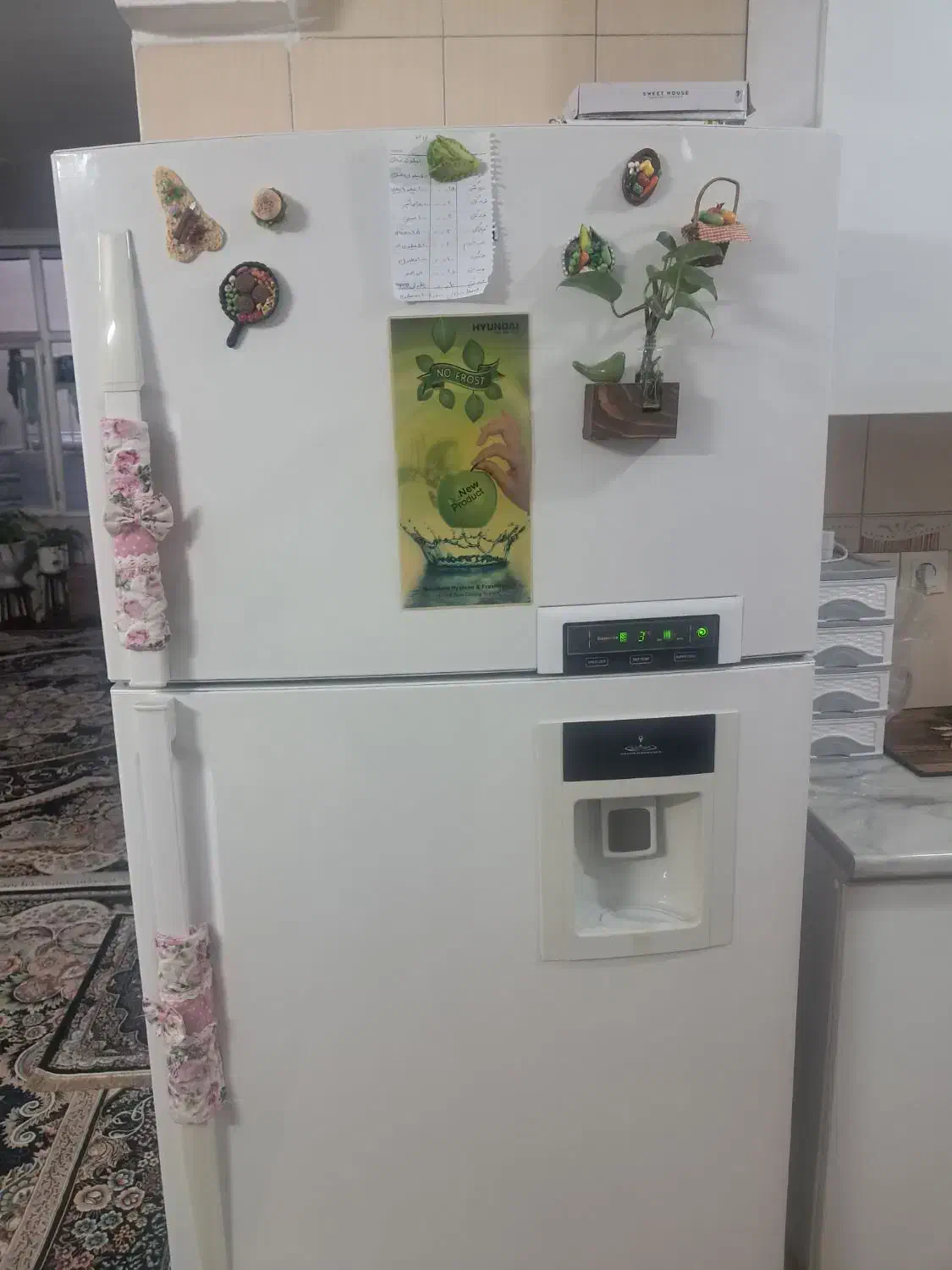 یخچال یهوندا سالم بدونه خط خش|یخچال و فریزر|اصفهان, قهجاورستان|دیوار